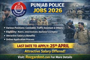 Punjab Police Jobs 2026 – Online Apply | Latest Punjab Police Advertisement 2026 – Online Apply | Latest Punjab Police Advertisement